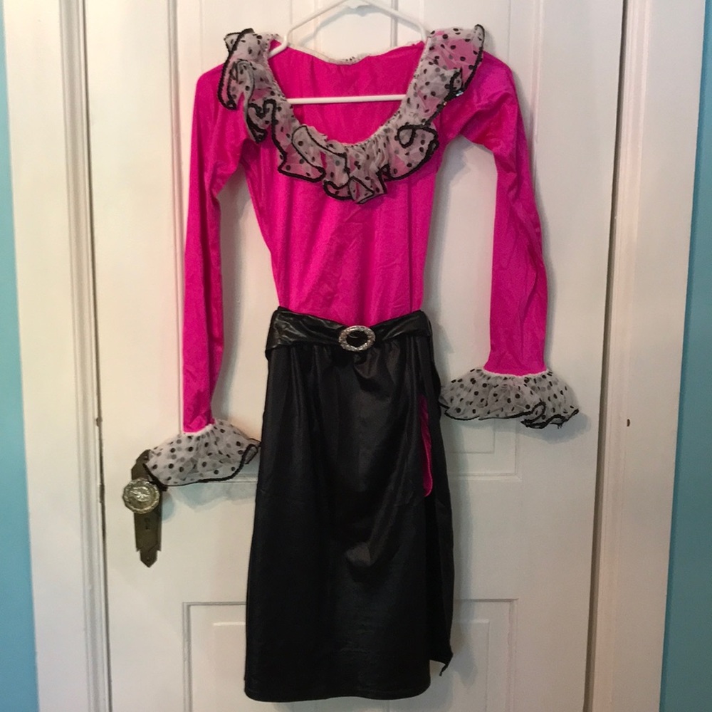 Costume leotard, skirt & belt